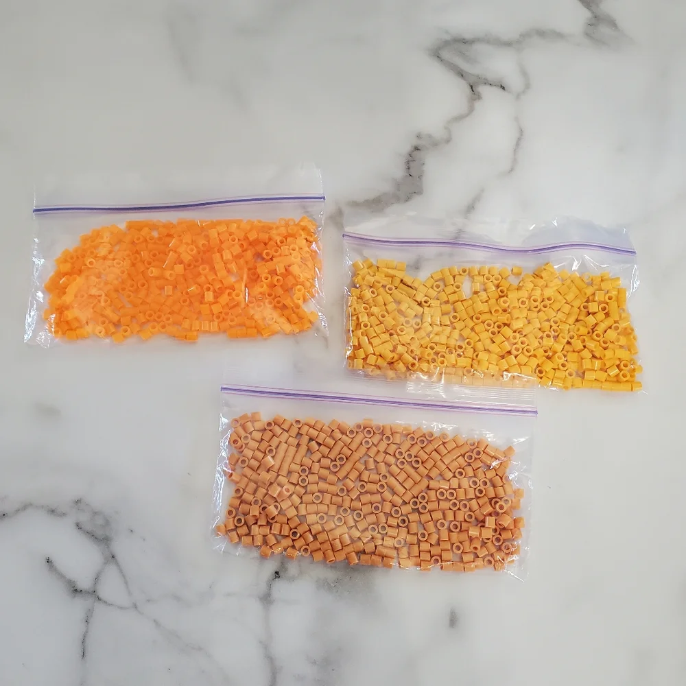 Perler Beads 30 small Baggies of Colors and Accessories Bundle
